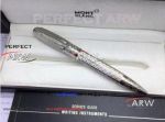 Perfect Replica AAA Mont Blanc Daniel Defoe Stainless Steel Ballpoint Pen